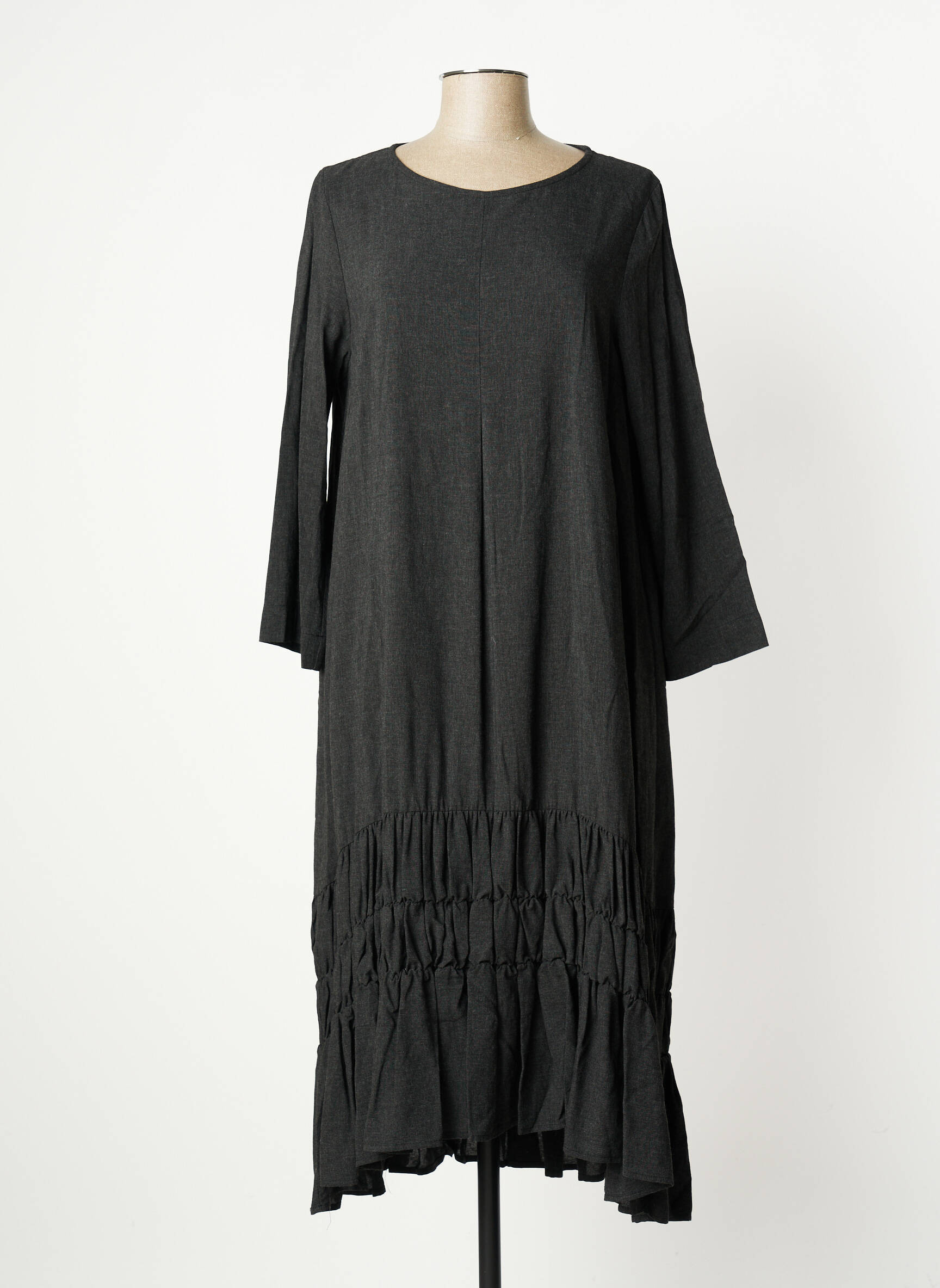 Humility Robes Longues Femme couleur gris