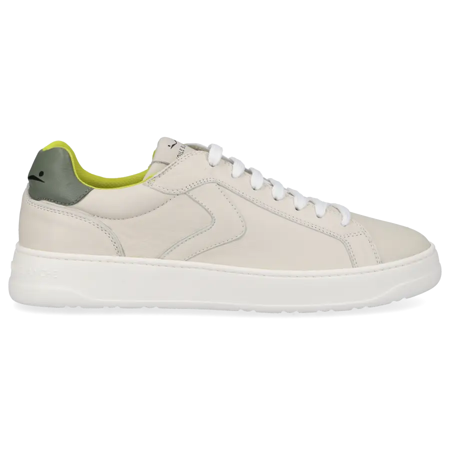 VOILE BLANCHE - Sneaker low LAYTON Kalbsleder - weiß