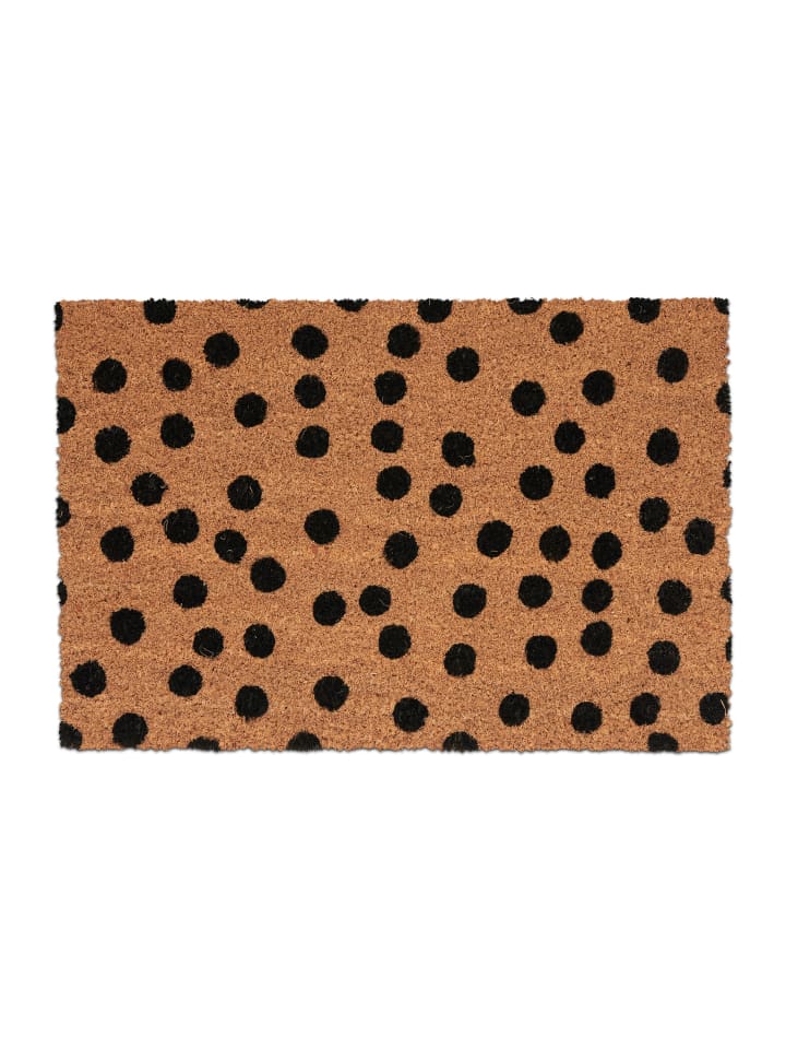 relaxdays Fußmatte in Natur/ Schwarz - (B)60 x (T)40 cm günstig kaufen onesize