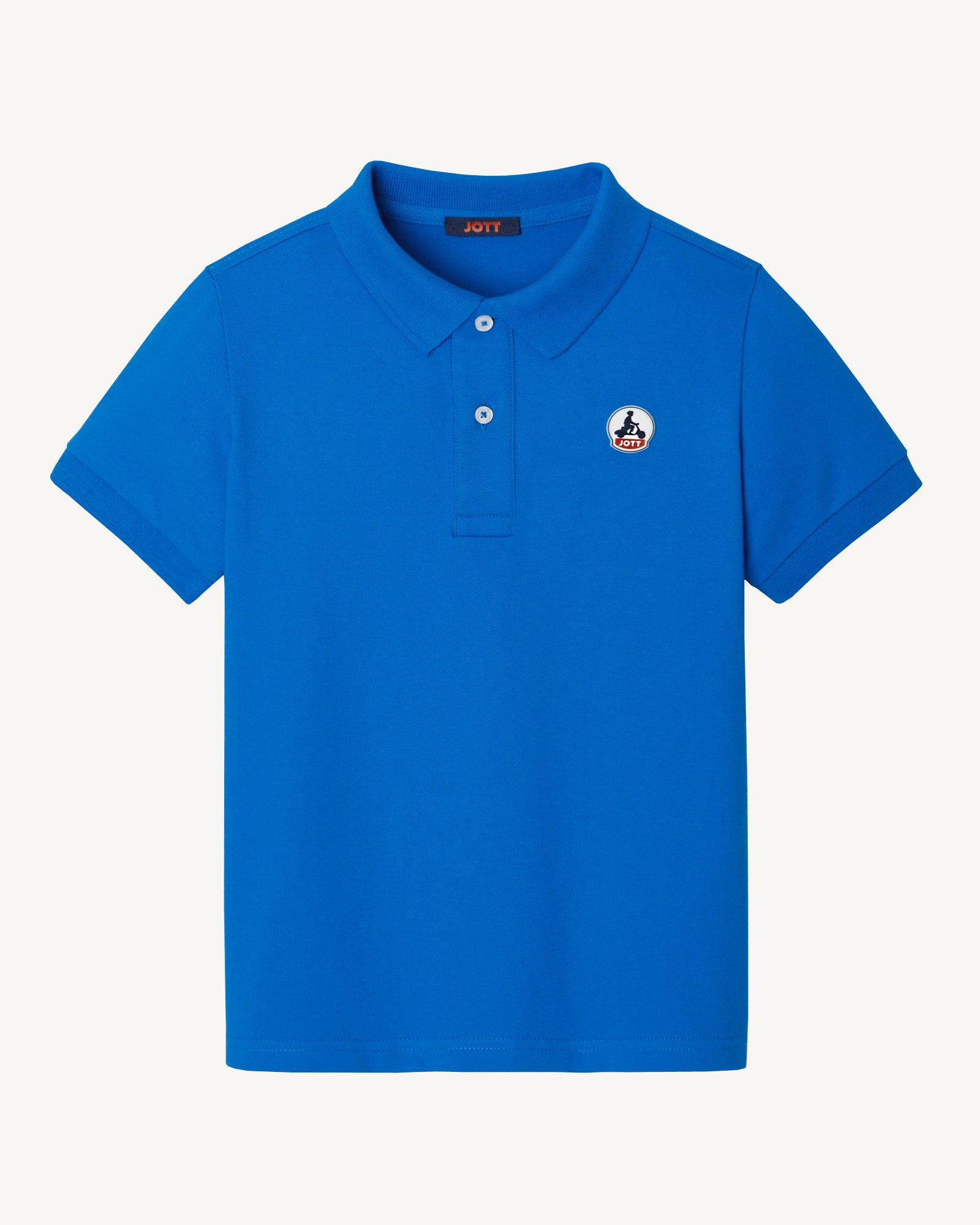 Polo enfant en coton biologique Azur Salvador