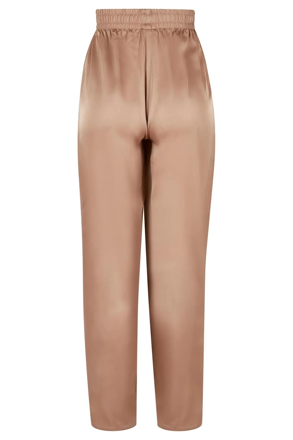Urban Classics  Damen-Hose aus Satin mit weitem Bein