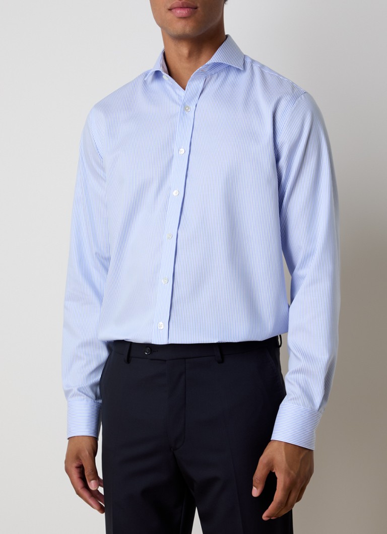 Oscar Jacobson Regular fit shirt with striped print