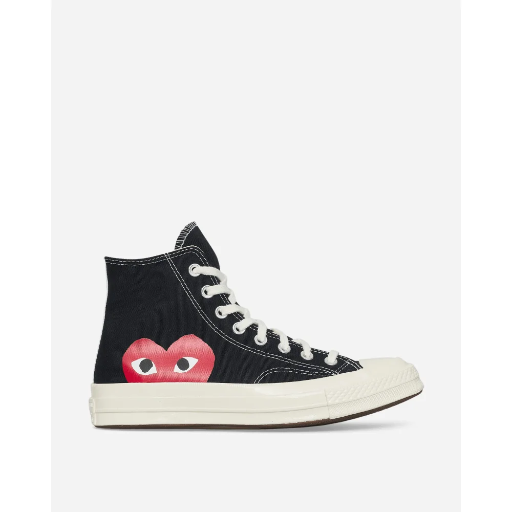 Comme des Garcons Play Converse Big Heart 70 Taylor Hi Chuck P1-K112-1 / schwarz