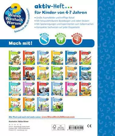 Ravensburger Wieso? Weshalb? Warum? aktiv-Heft: Feuerwehr