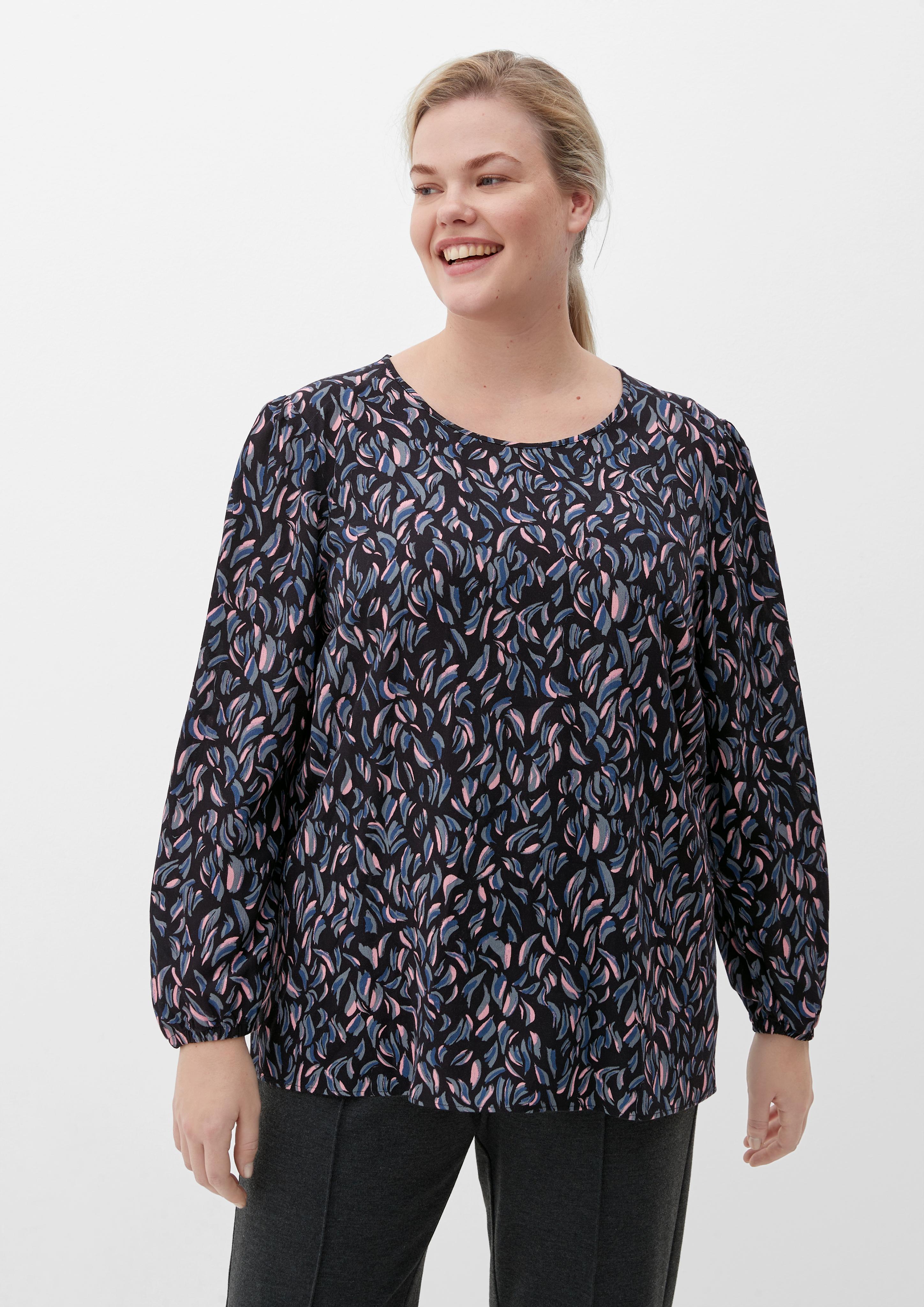 Bluse aus Viskosecrêpe  2125085-99A1