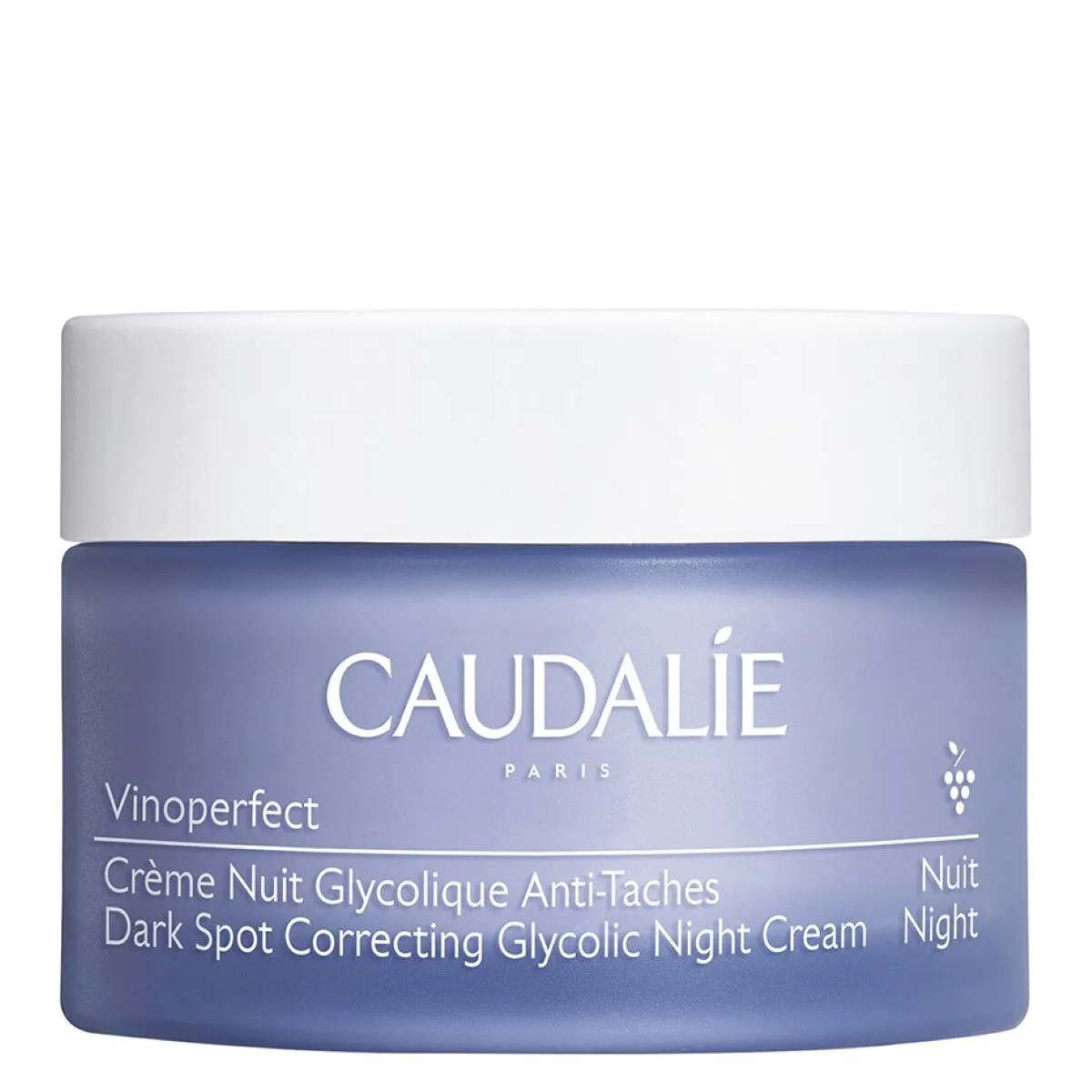 Caudalie Vinoperfect glikolna noćna krema za promjenu boje kože