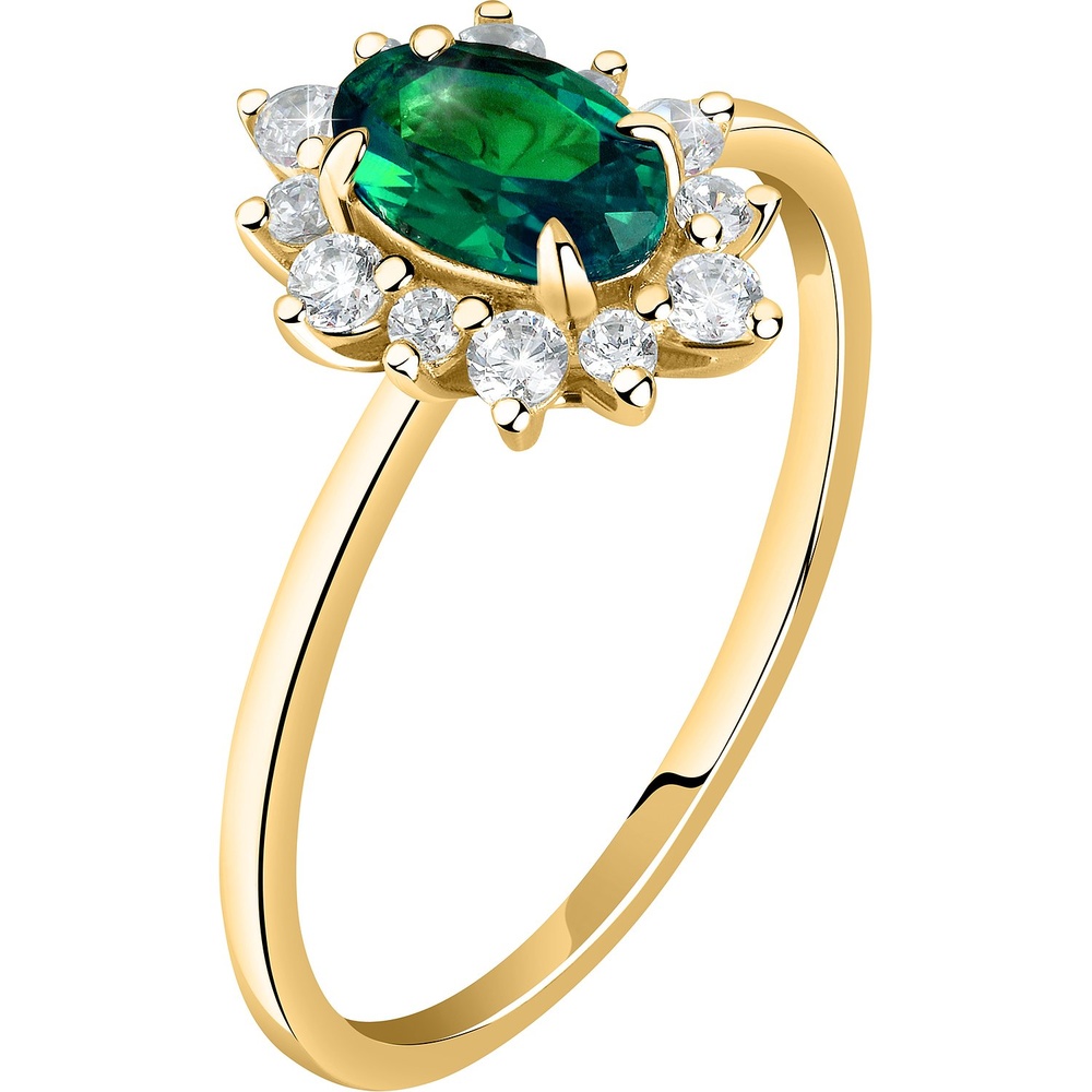 Live Diamond Bague pour femme 375 Or jaune recylé or jaune Bague