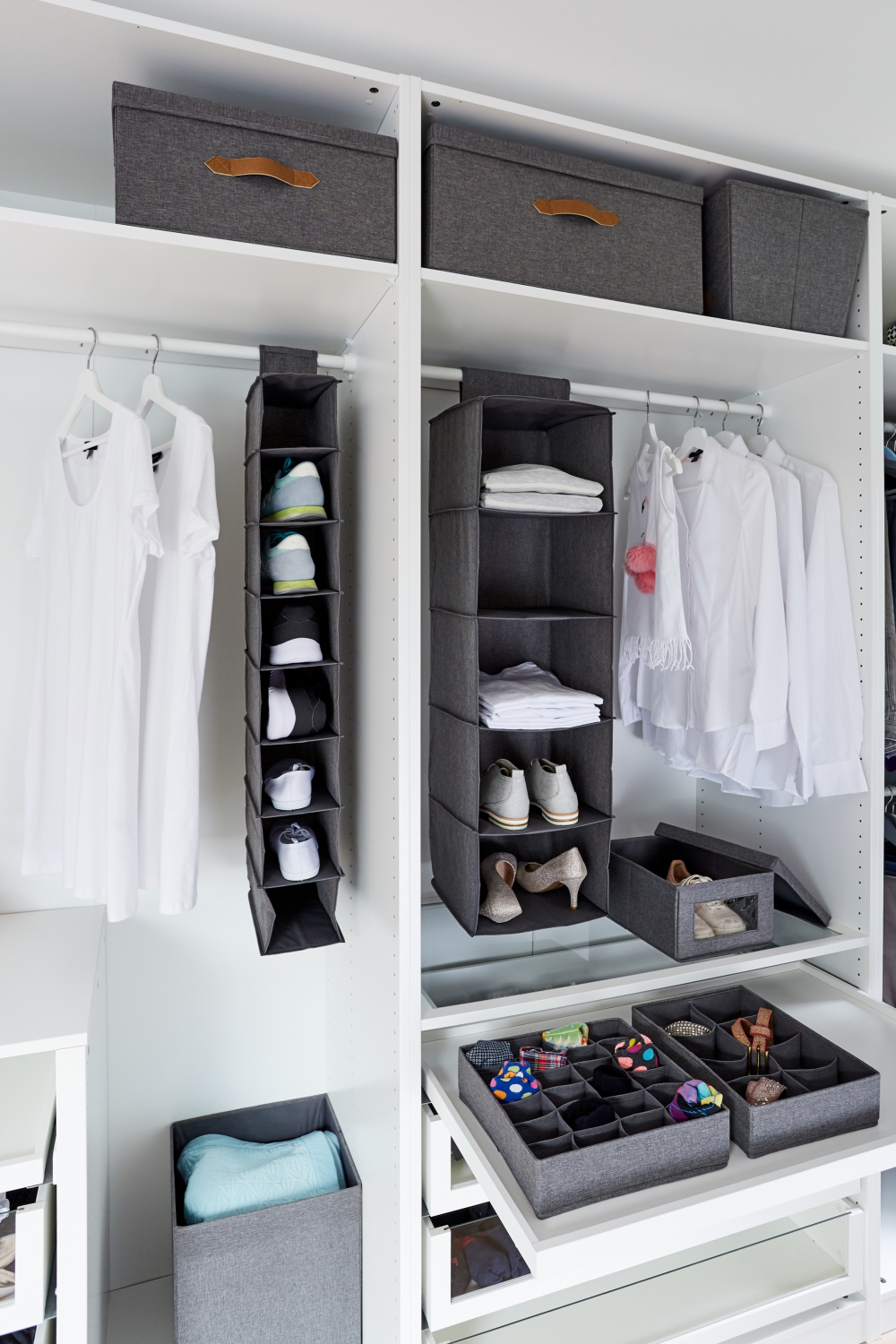 Ordnungsbox Premium Grau meliert