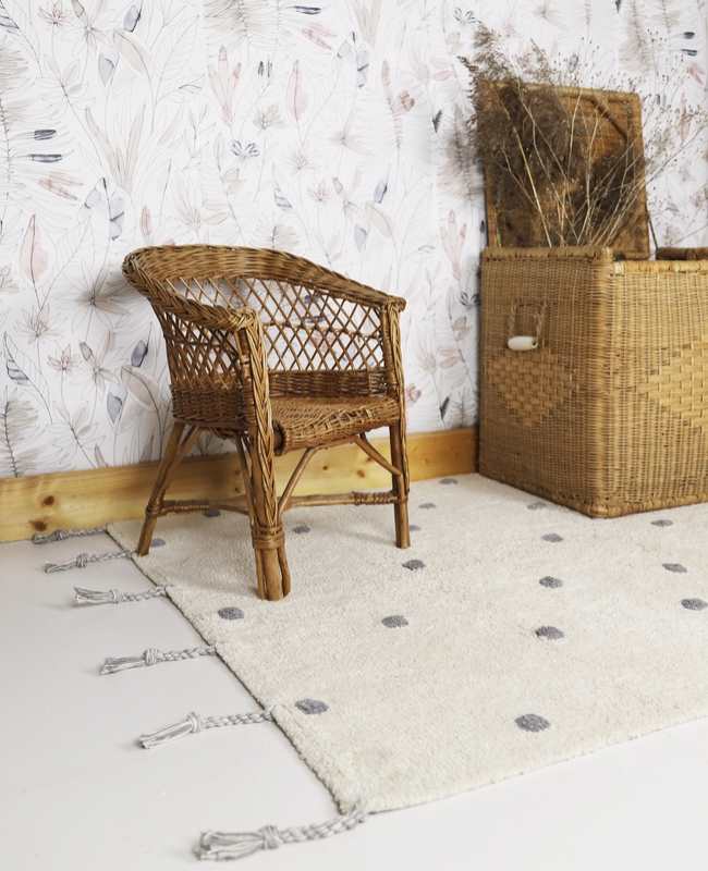 Tapis à pois 100x150cm NÜMI