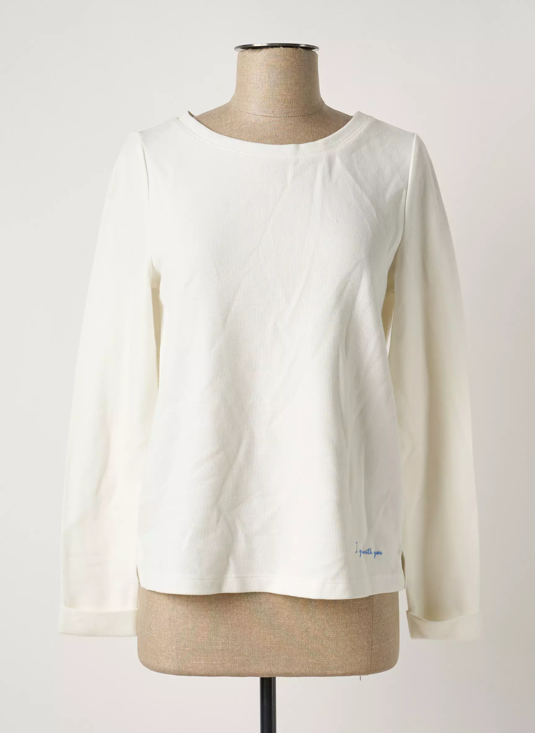 Street One Sweats Femme couleur blanc