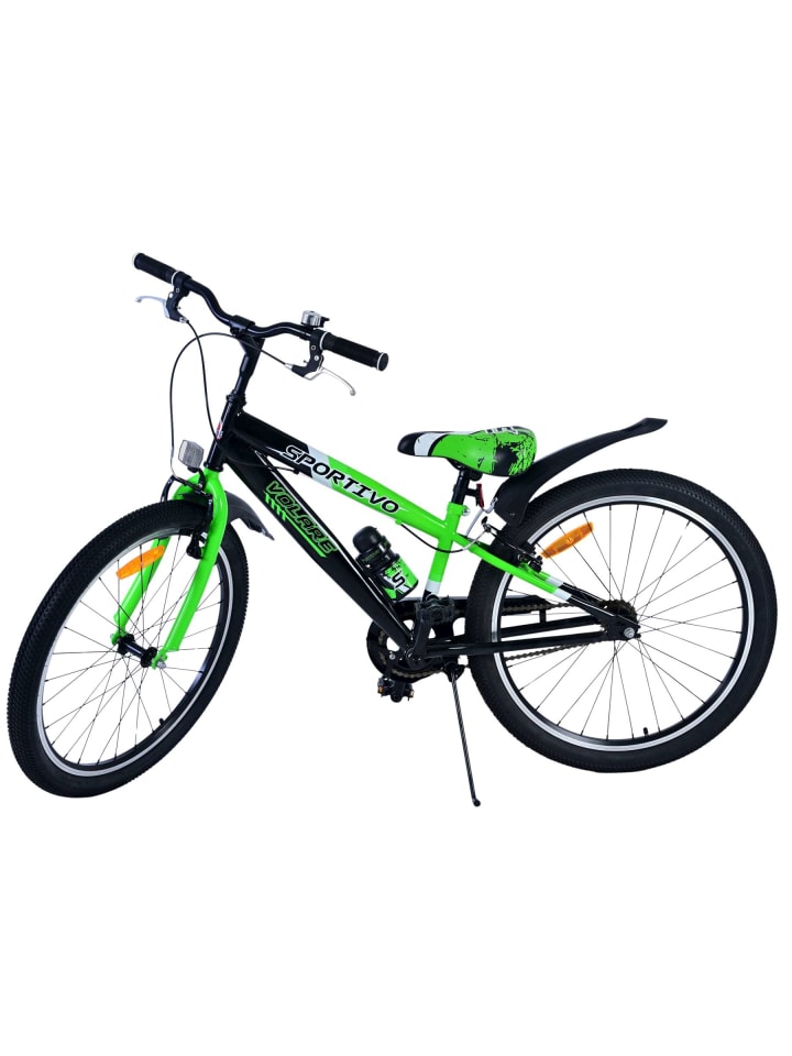 Volare Kinderfahrrad Sportivo Jungen 24 Zoll Kinderrad Grün Zweihandbremsen 8 Jahre günstig kaufen onesize
