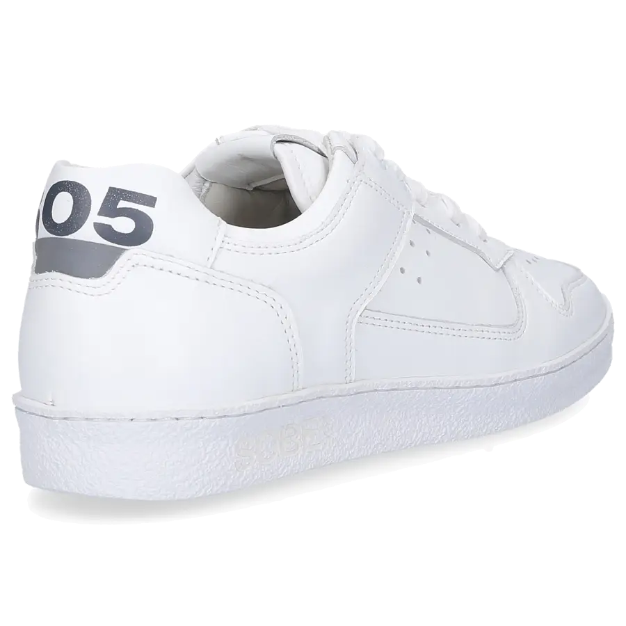305 SOBE - Sneaker low DELANO Kalbsleder - weiß