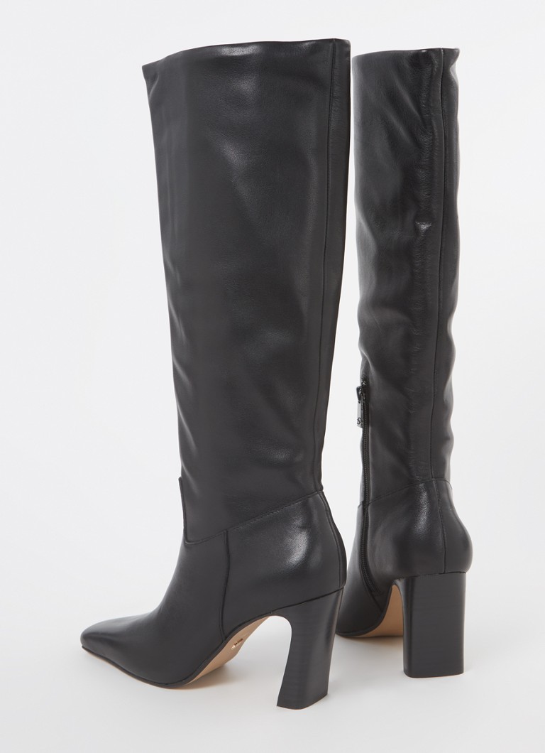 Dune London  Sliding laars van leer