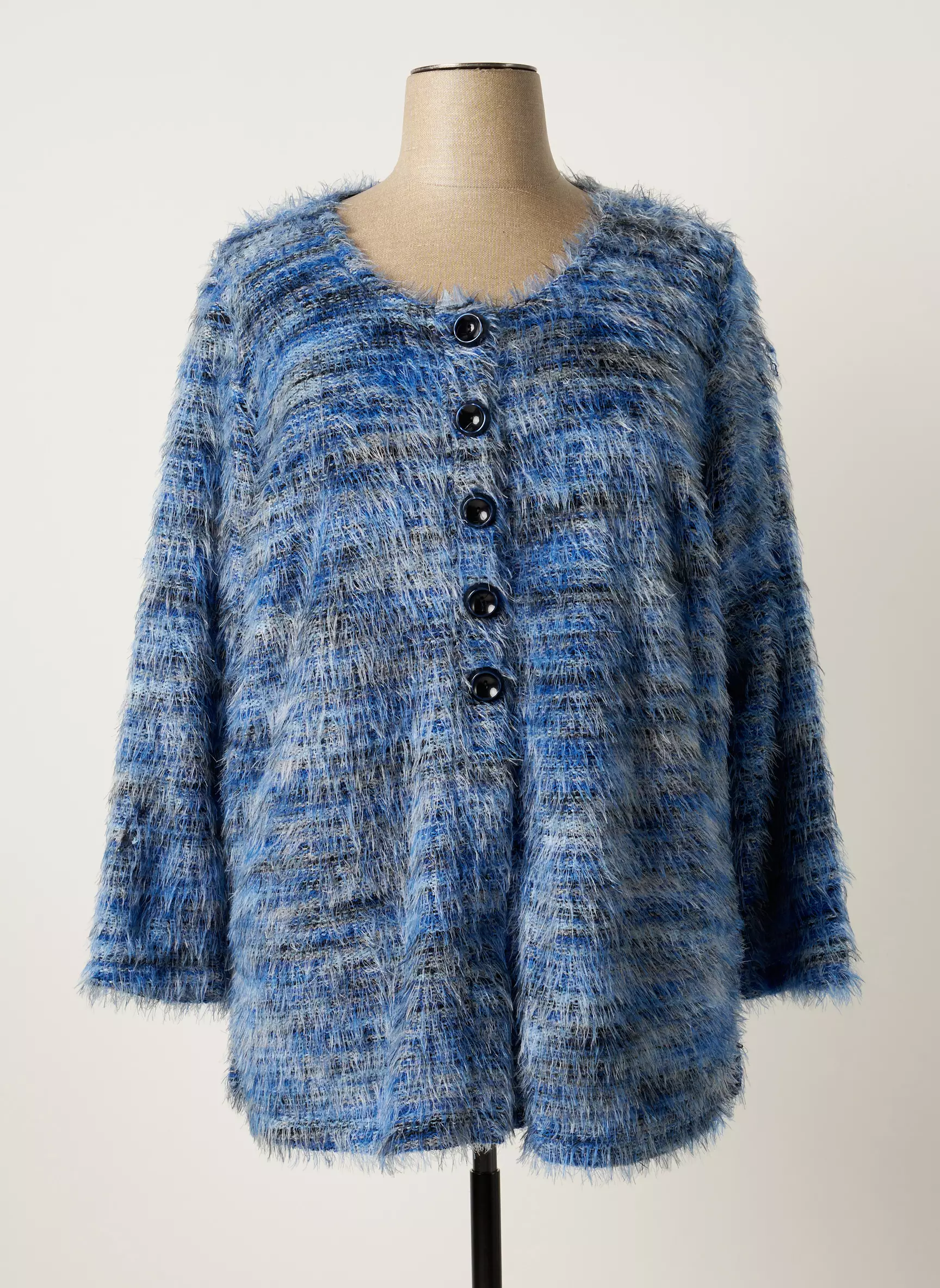 Chalou Cardigans Femme couleur bleu