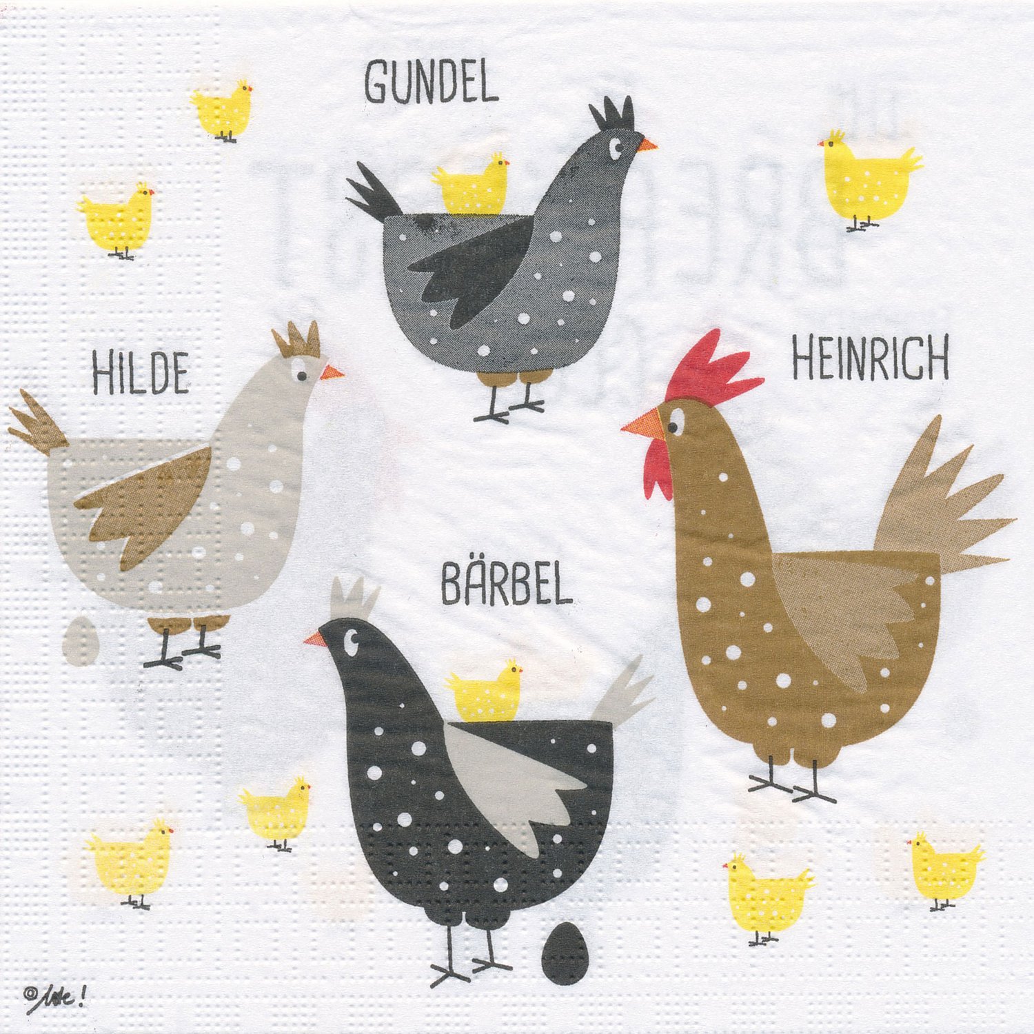 Papierservietten 