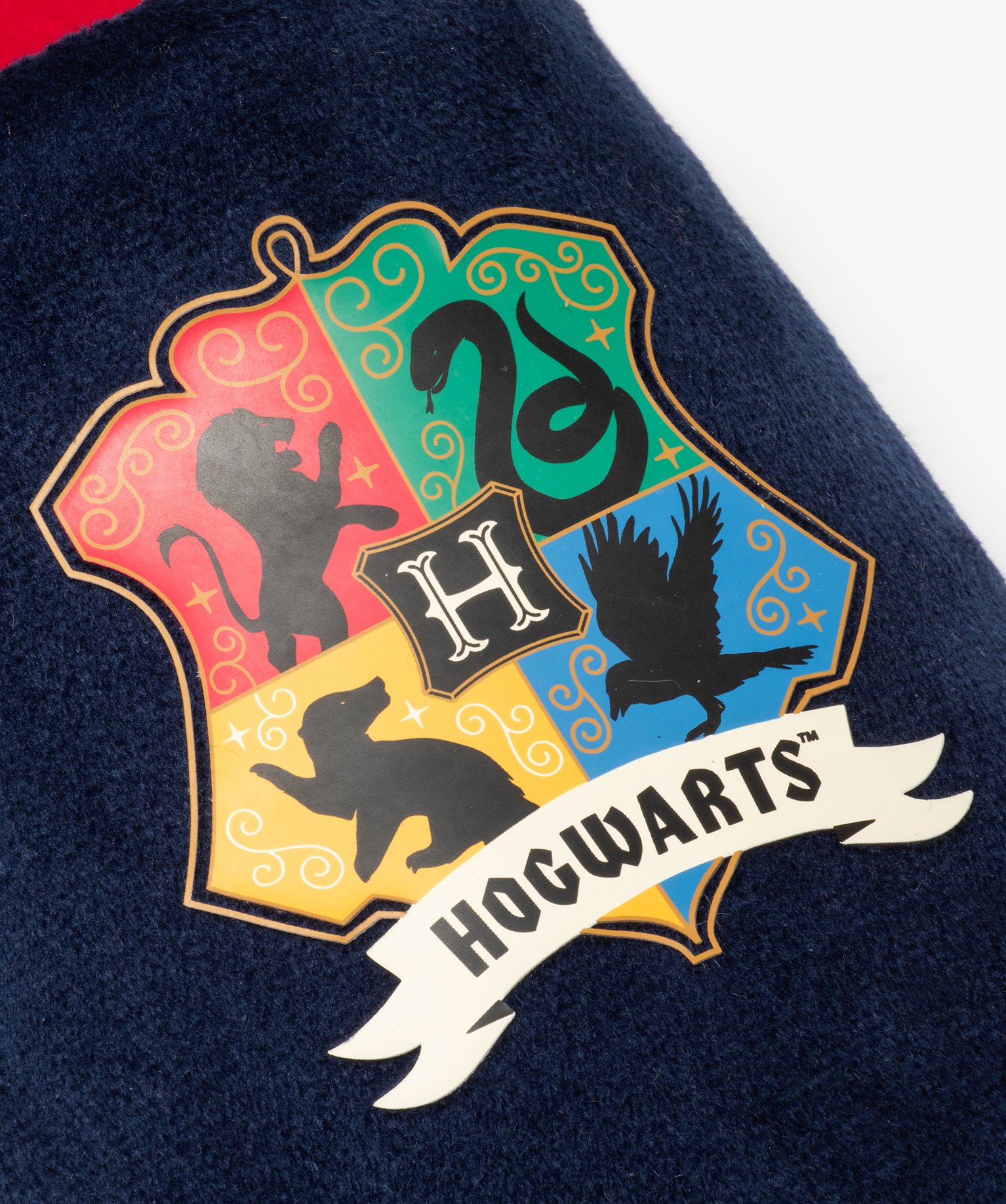 Chaussons homme mules en velours imprimés Hogwarts – Harr... bleu | GEMO