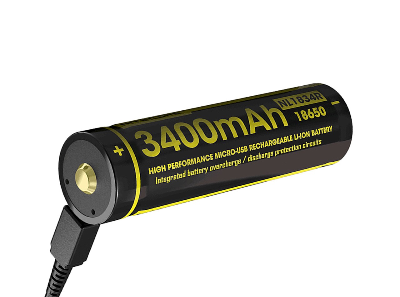 Akku 18650 3400 mAh USB