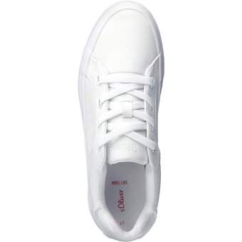 s.Oliver Plateau Sneaker in weiß