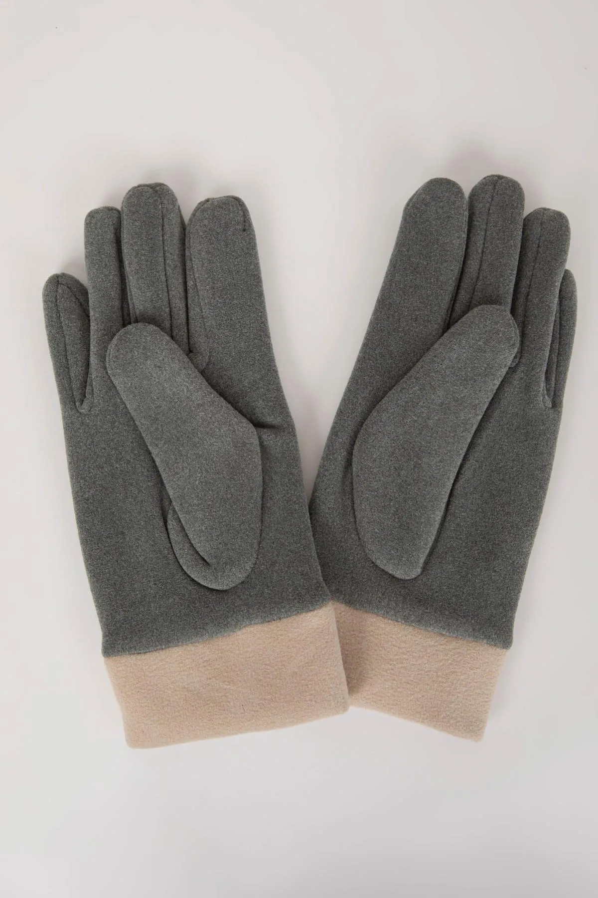 DeFacto  Handschuhe - Grau - Unifarben