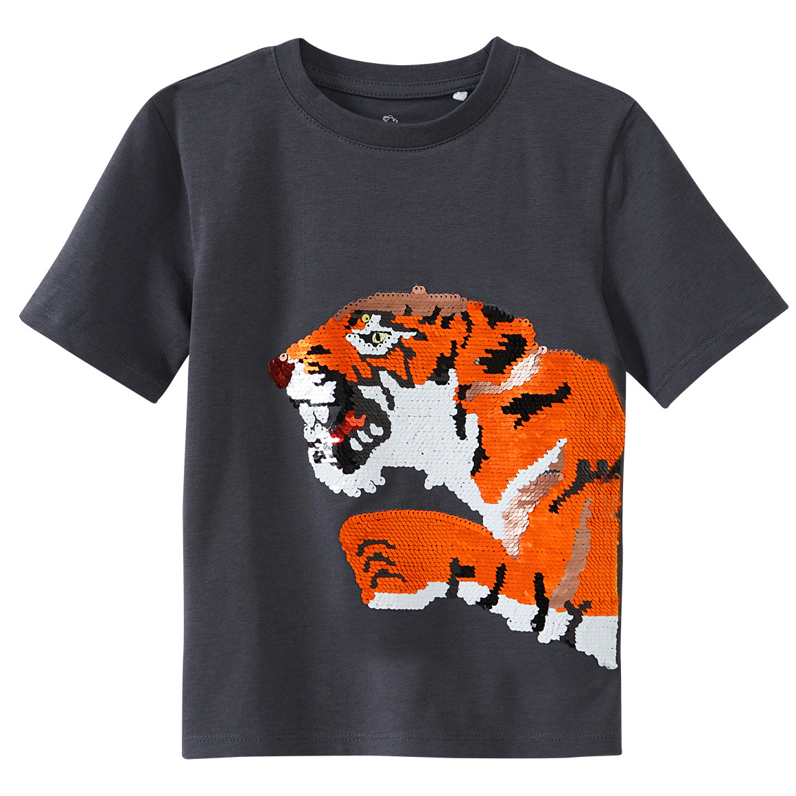 Jungen T-Shirt mit Wendepailletten