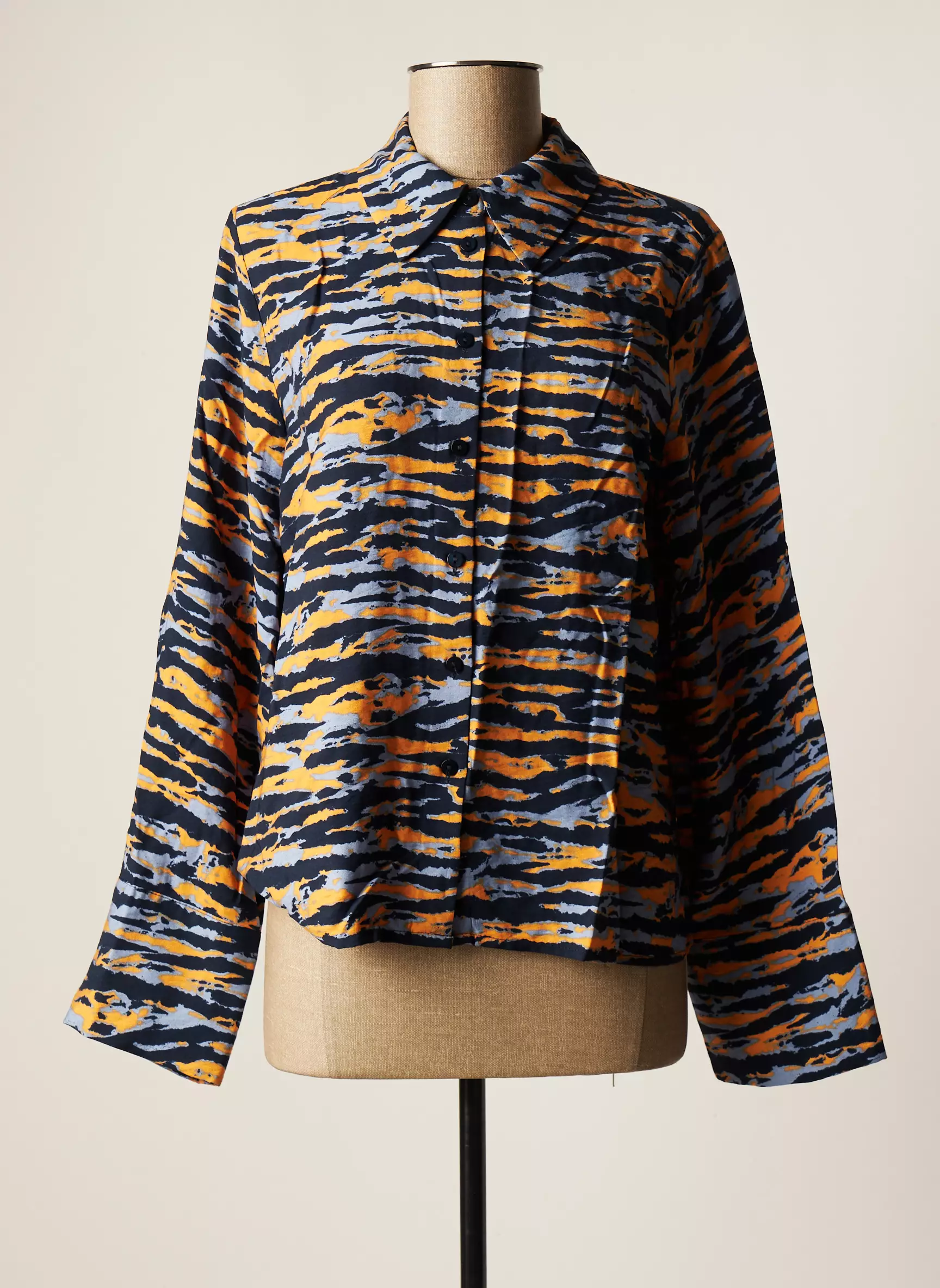 Vila Chemisiers Femme couleur bleu