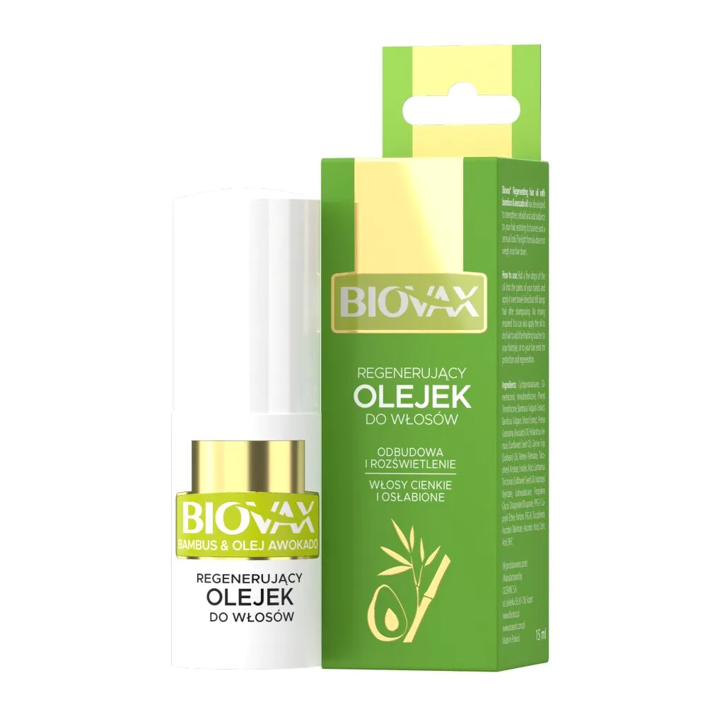 Biovax Bambus & Avocado Håreliksir