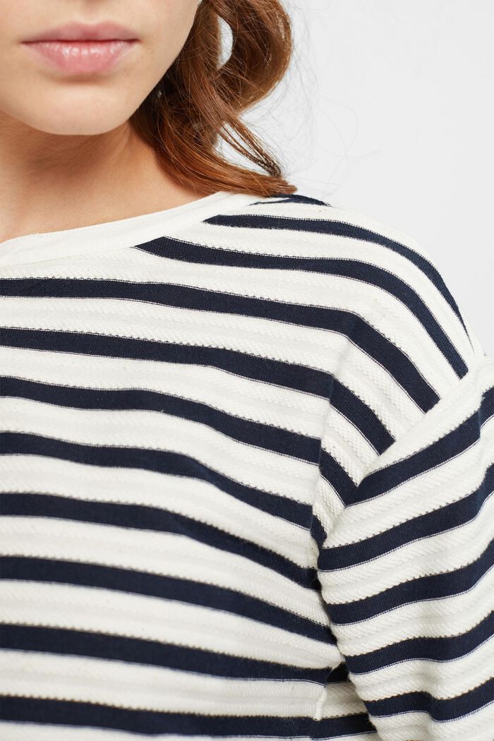 Gestreifter Cardigan