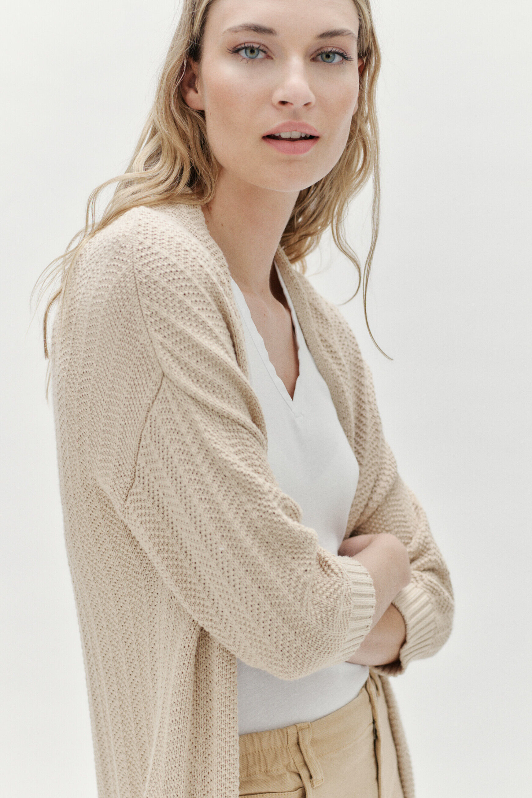 gilet leslie jaune femme