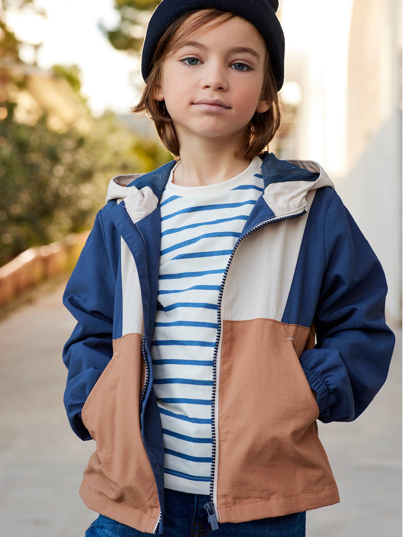 Lot de 3 T-shirts Basics garçon manches courtes lot mastic