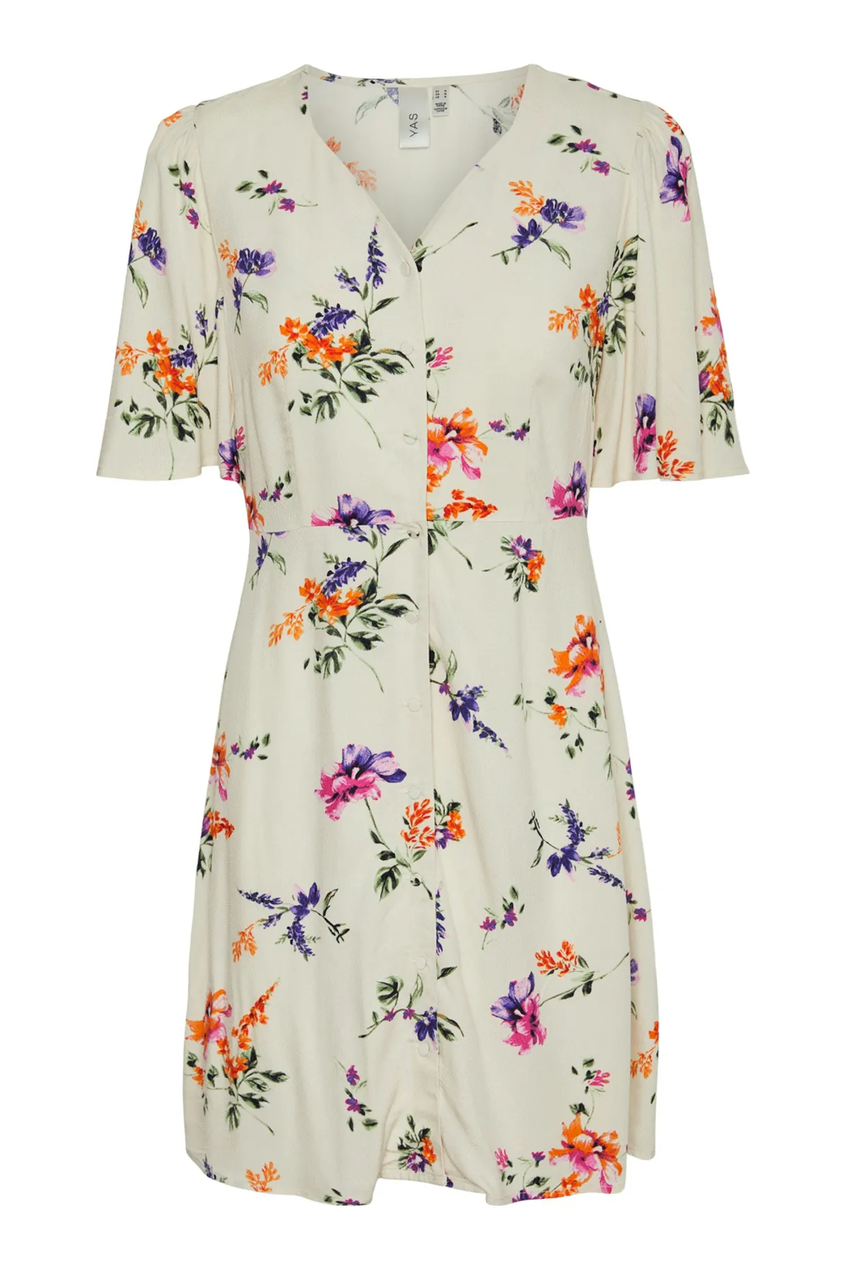 Y.A.S.  Kleid - Weiß - A-Linie