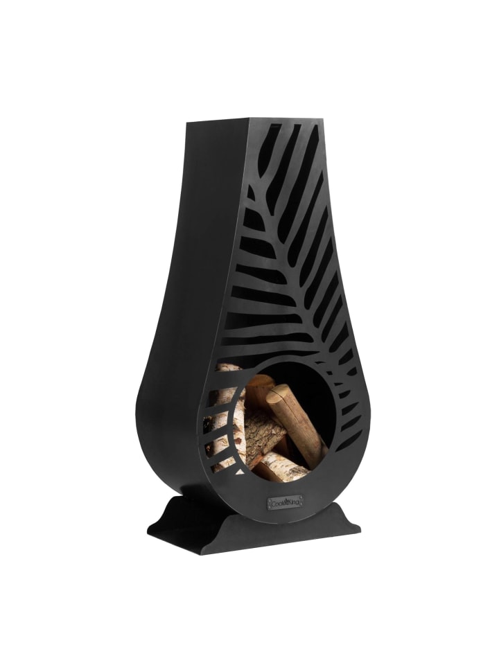 GMD Living Gartenkamin LIMA in Schwarz günstig kaufen 50 x 33 cm