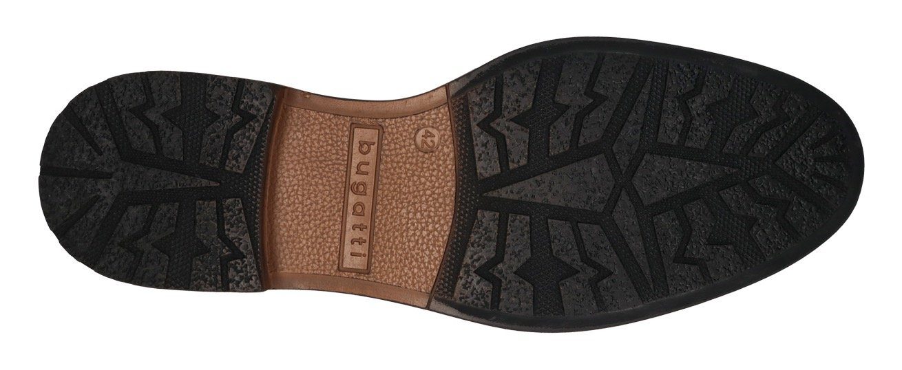 bugatti Schnürstiefel mit zusätzlichem Innenreißverschluss