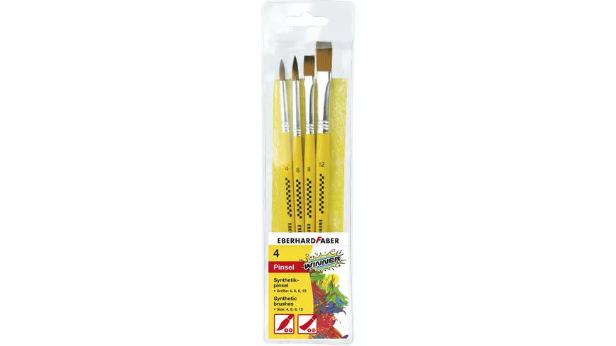 EBERHARD FABER Pinselset 4er-Set