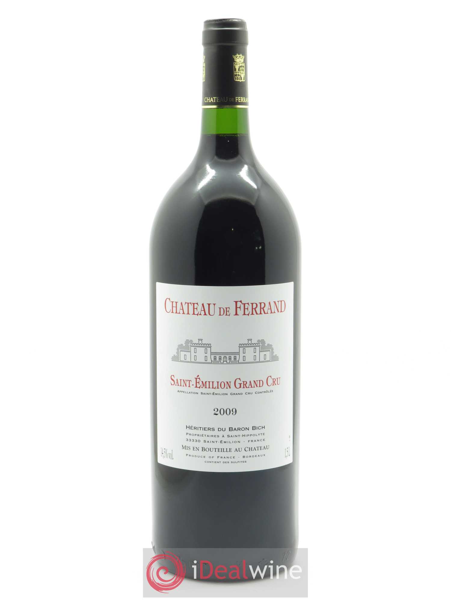 Château de Ferrand Grand Cru Classé (CBO à partir de 6 mgs) 2009 - Lot de 1 Magnum