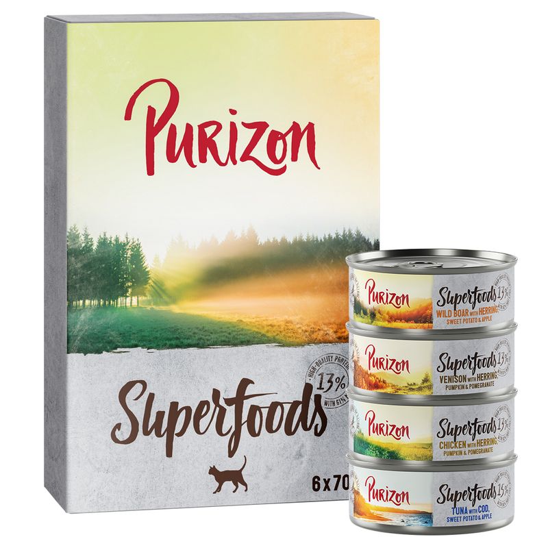 Sparpaket Purizon Superfoods 12 x 70 g zu TOP-Preisen | bitiba %