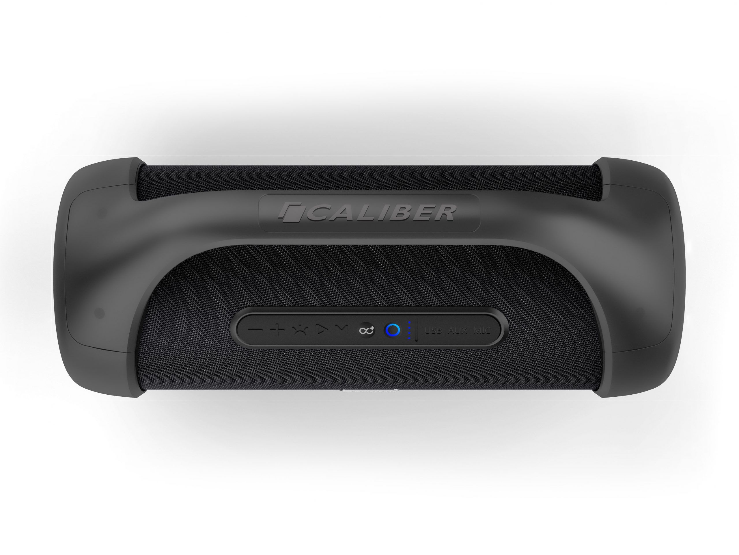 HPG540BT BOLD - Bluetooth-Lautsprecher mit zusätzlichem Bas AUX USB RGB-LED-Batterie - Schwarz