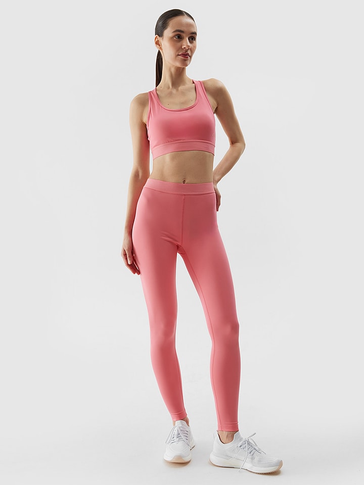 4F Trainingsleggings in Pink günstig kaufen