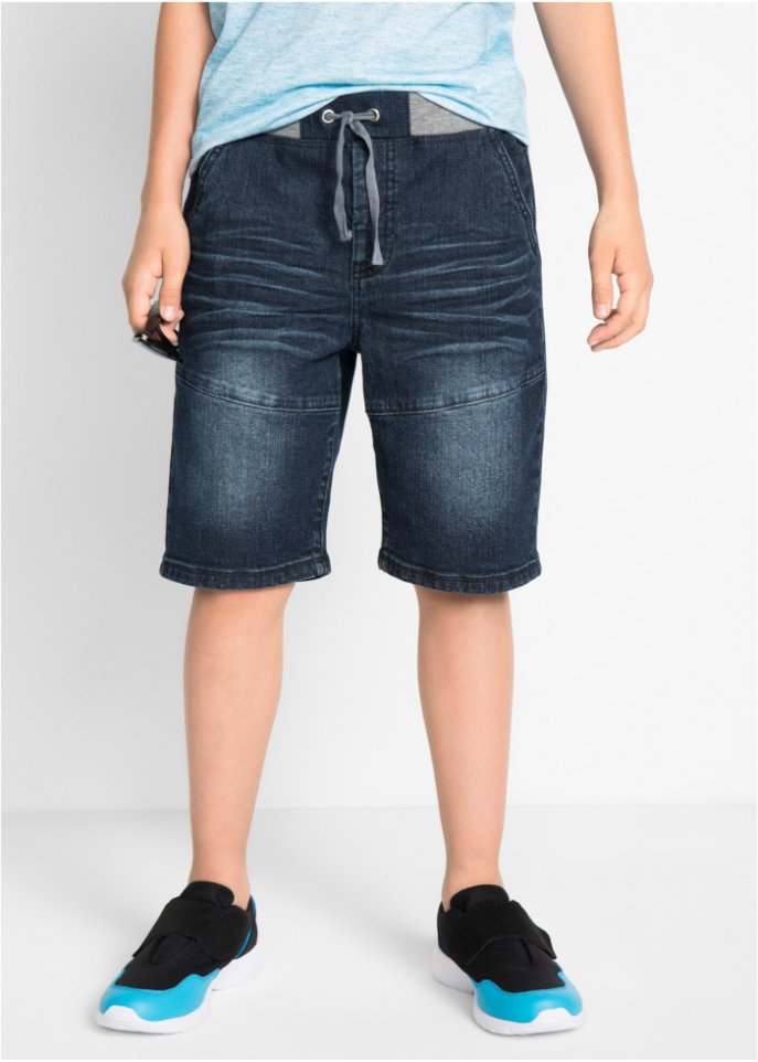 Jungen Jeans-Bermuda