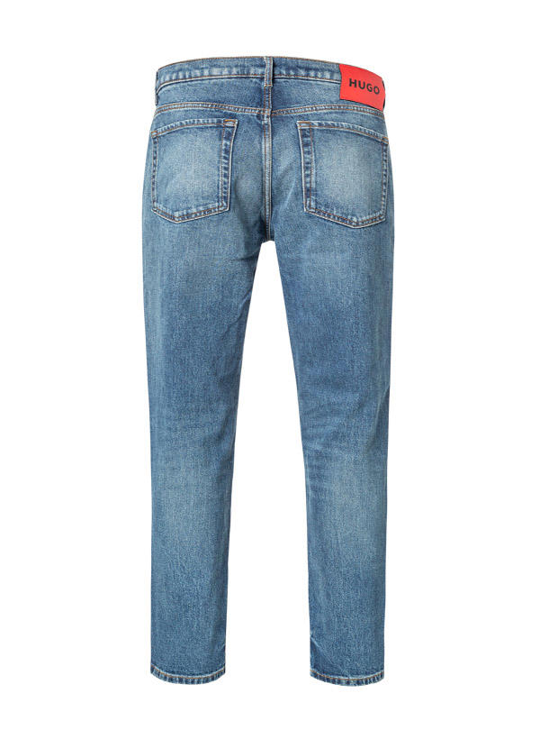 HUGO, Jeans 634, Tapered Fit, Baumwoll-Stretch, jeansblau