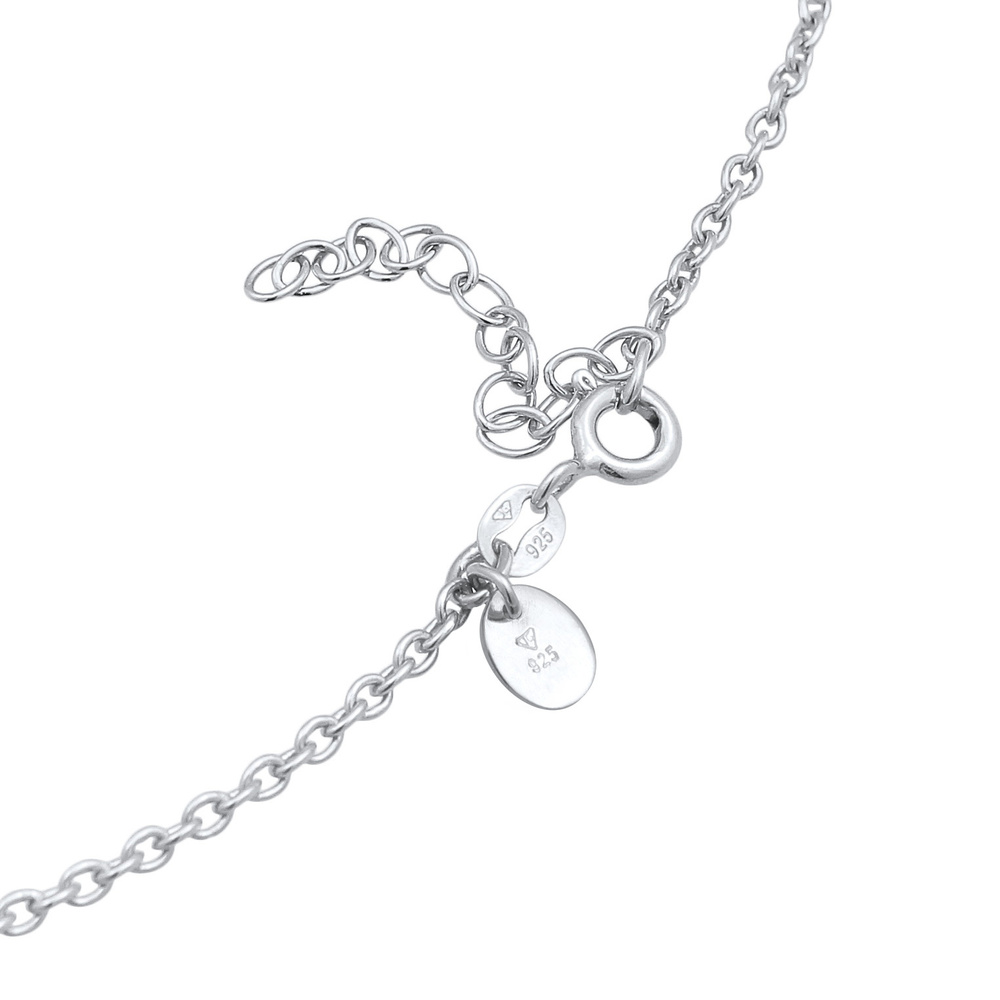 Elli PREMIUM Elli PREMIUM Collier Choker pour femme de base tendance en argent sterling 925 Bijoux