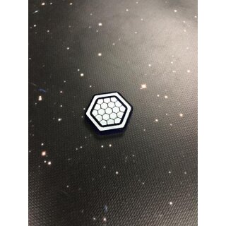 Shield Token Acrylic set comatible with X-Wing (5)