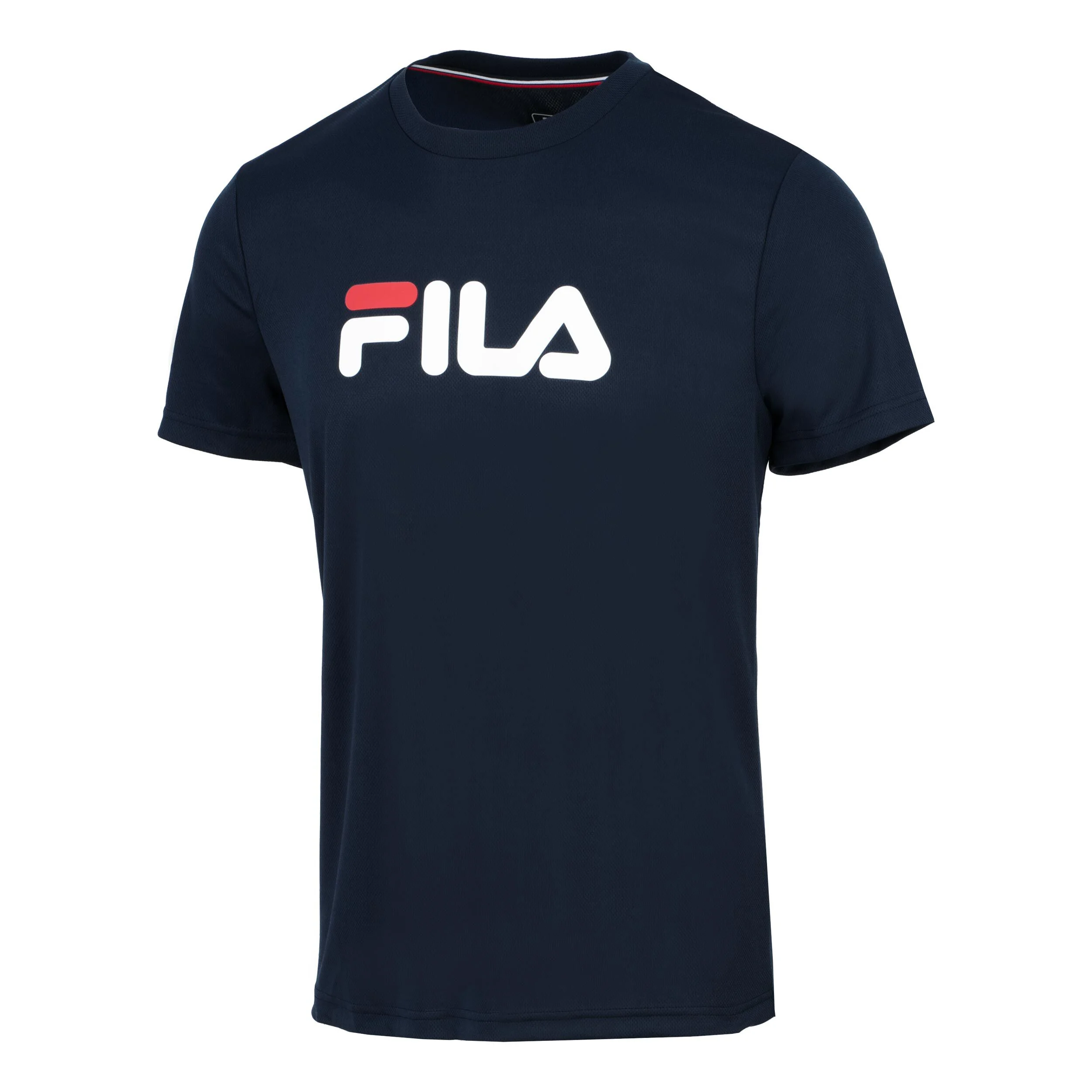 Logo T-Shirt Herren - Dunkelblau, Weiß