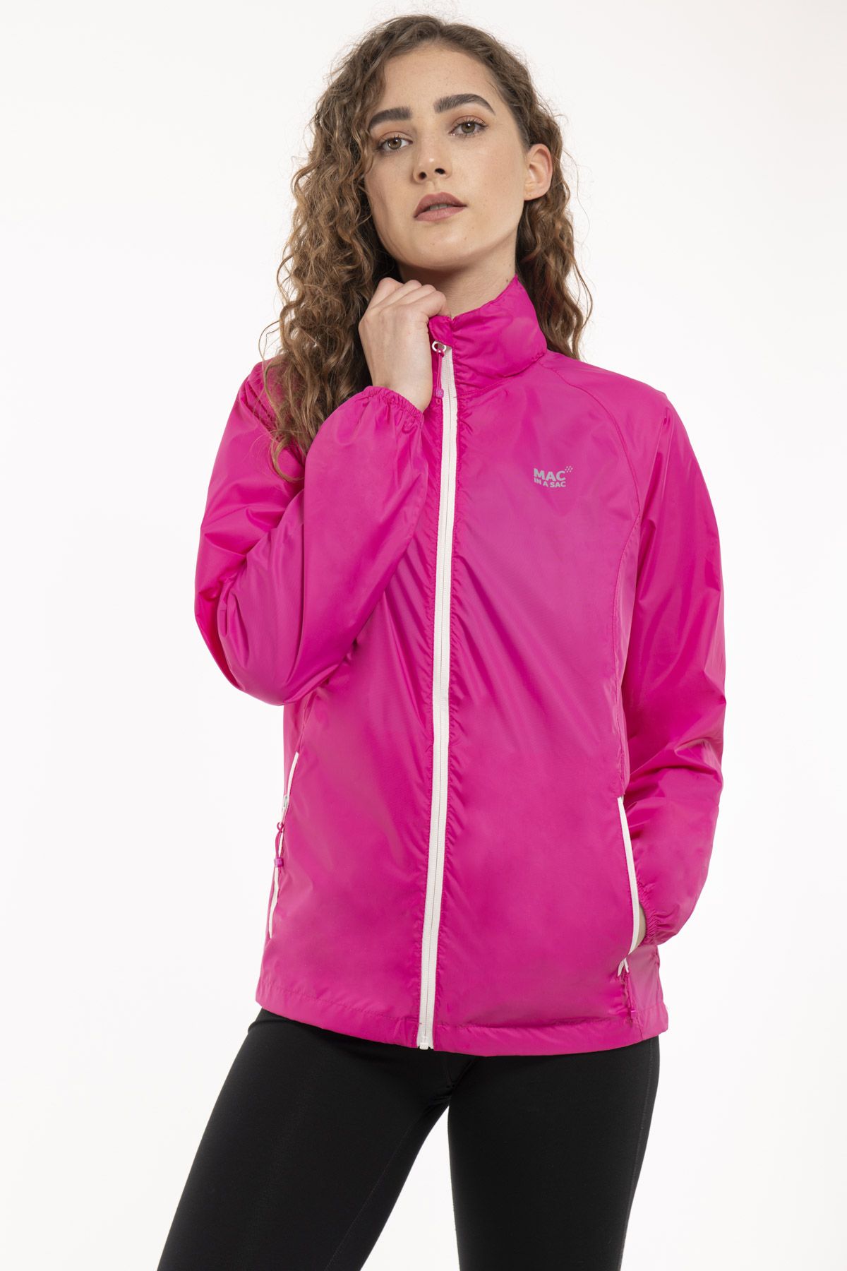 Mac in a Sac Neon Pink Damen Regenjacke
