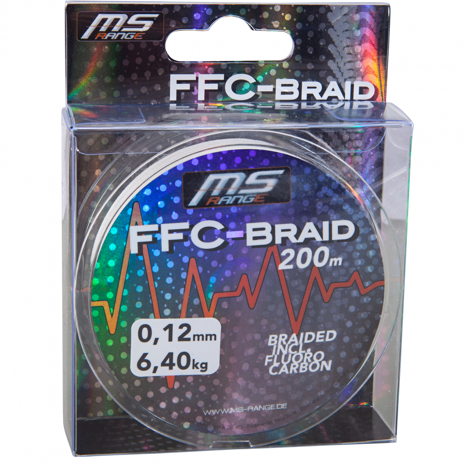 MS Range Angelschnur FFC-Braid (weiß)