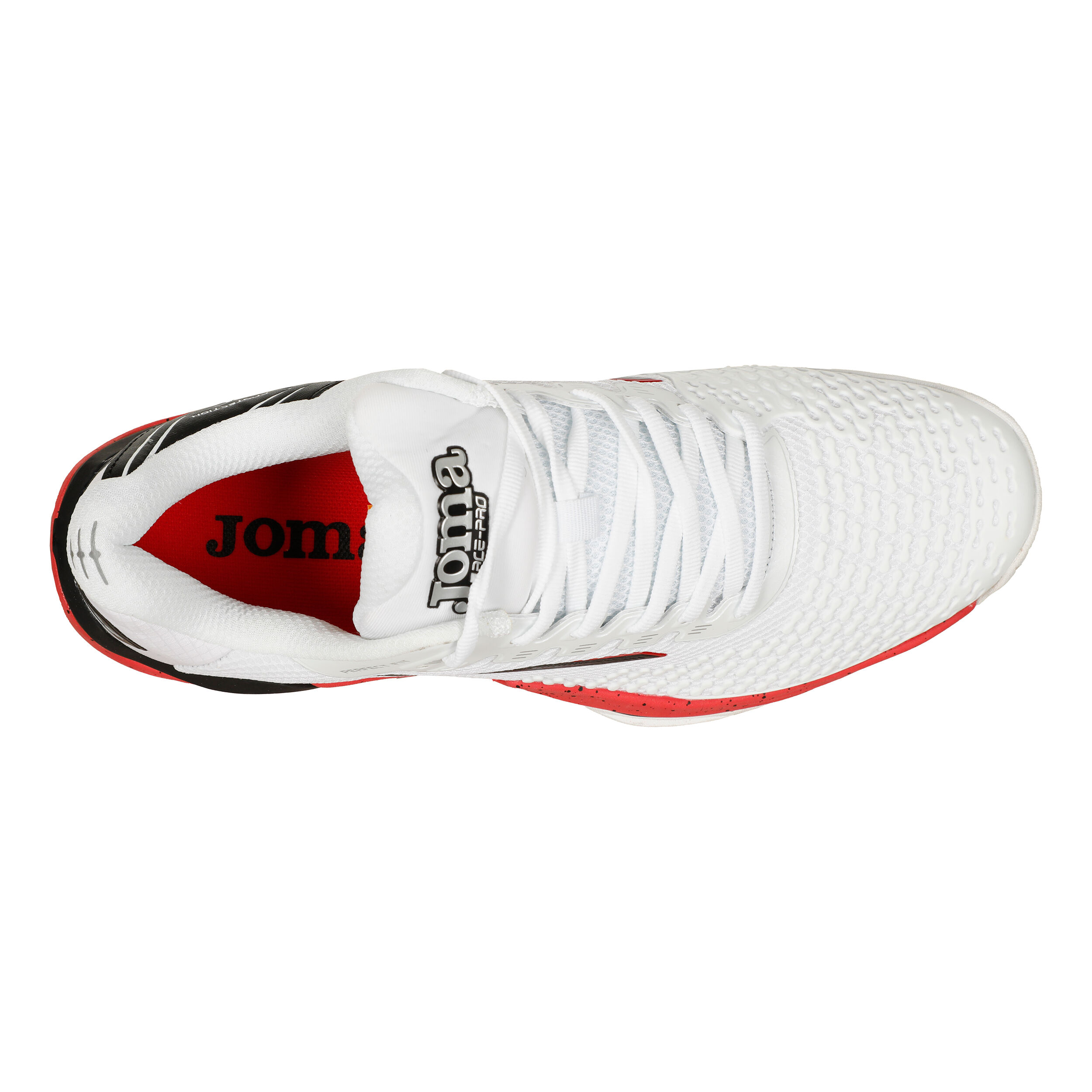 ACE Padelschuh Herren - Weiß, Rot