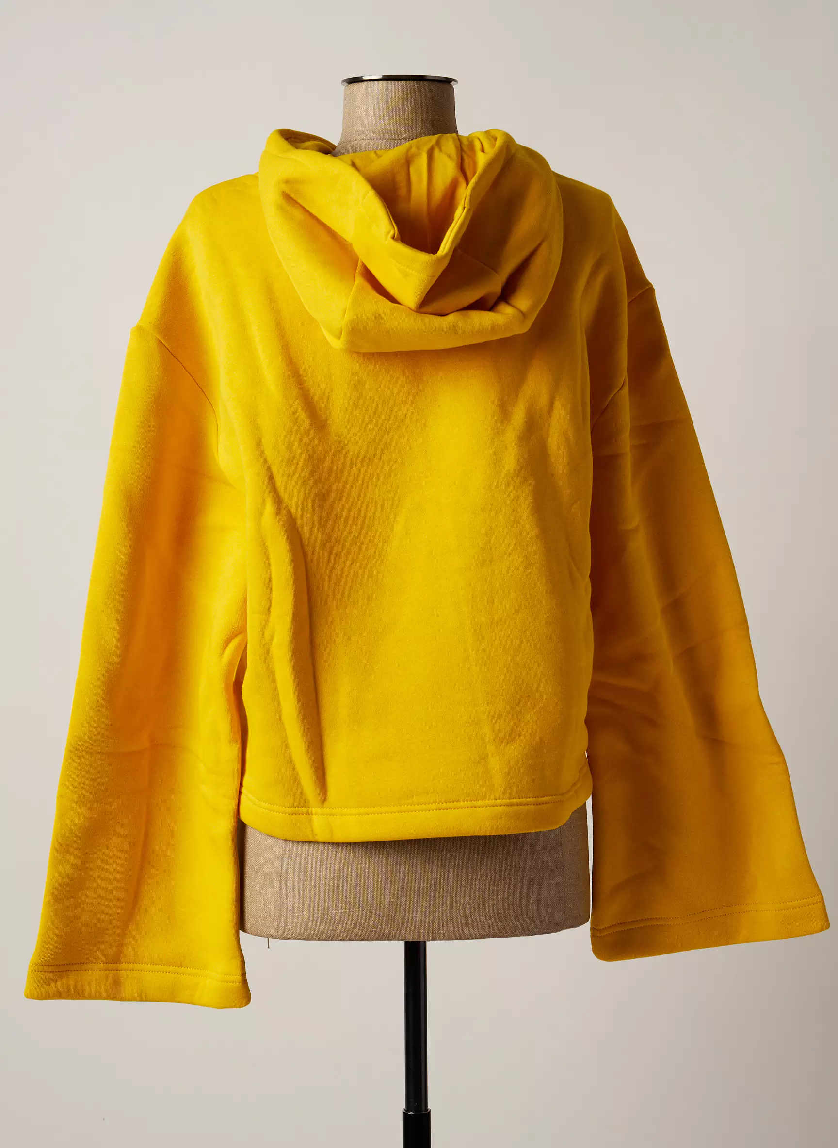 Reebok Sweat Capuche Femme couleur jaune