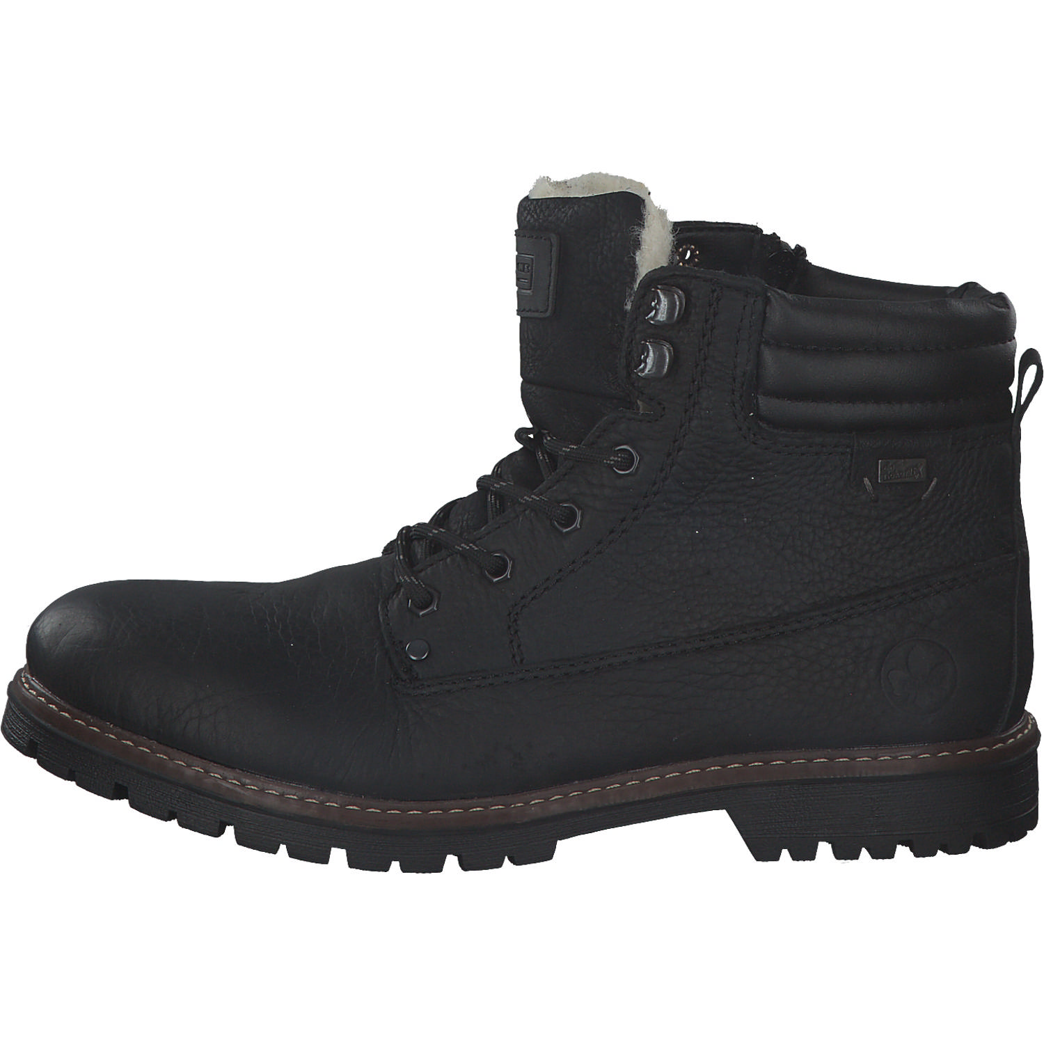 Rieker F3600, Winterstiefel, Herren, Schwarz