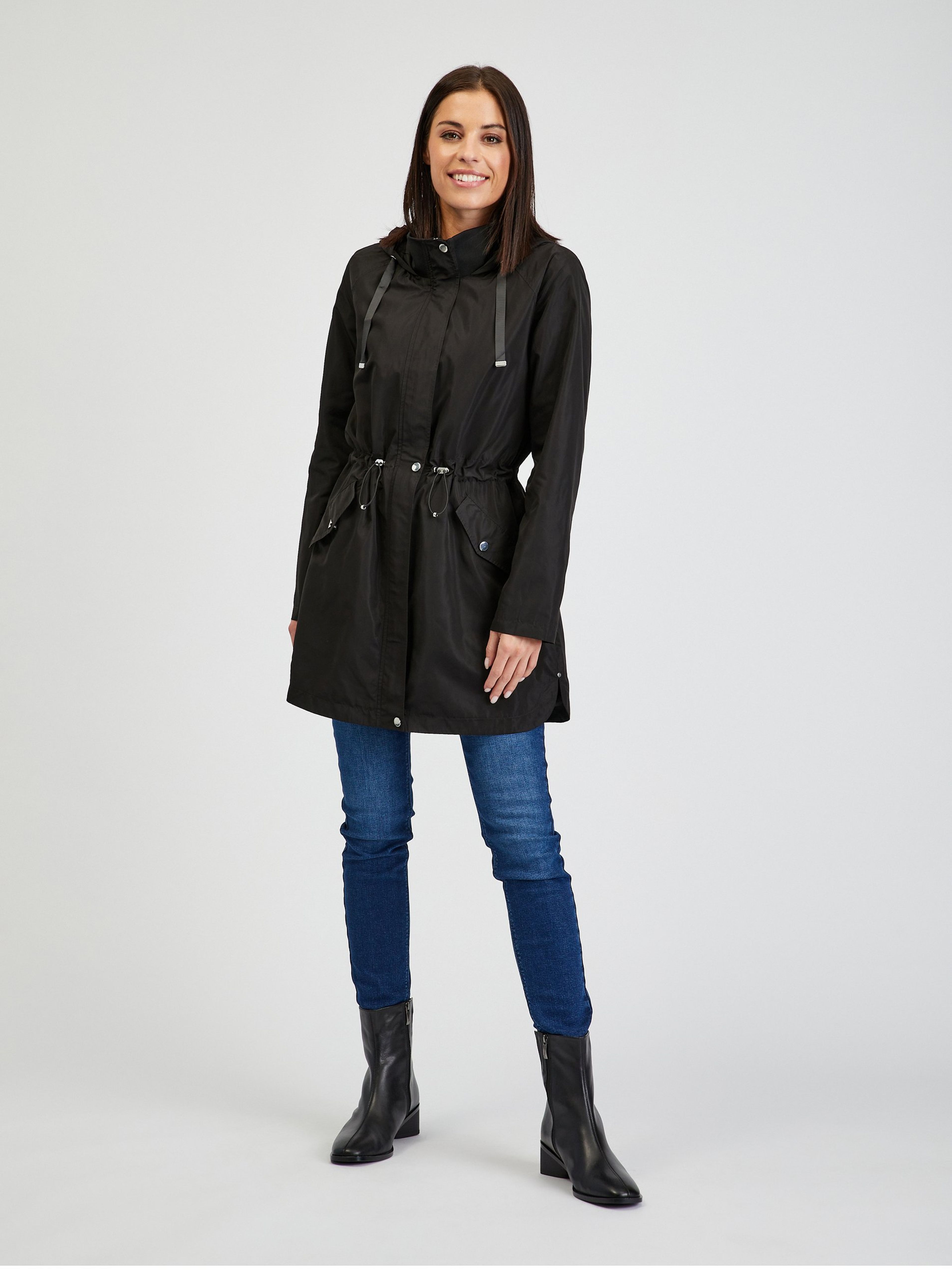 Schwarzer Damenparka ORSAY Patrice