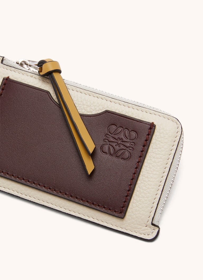 Etui na karty LOEWE SGC ze skóry cielęcej