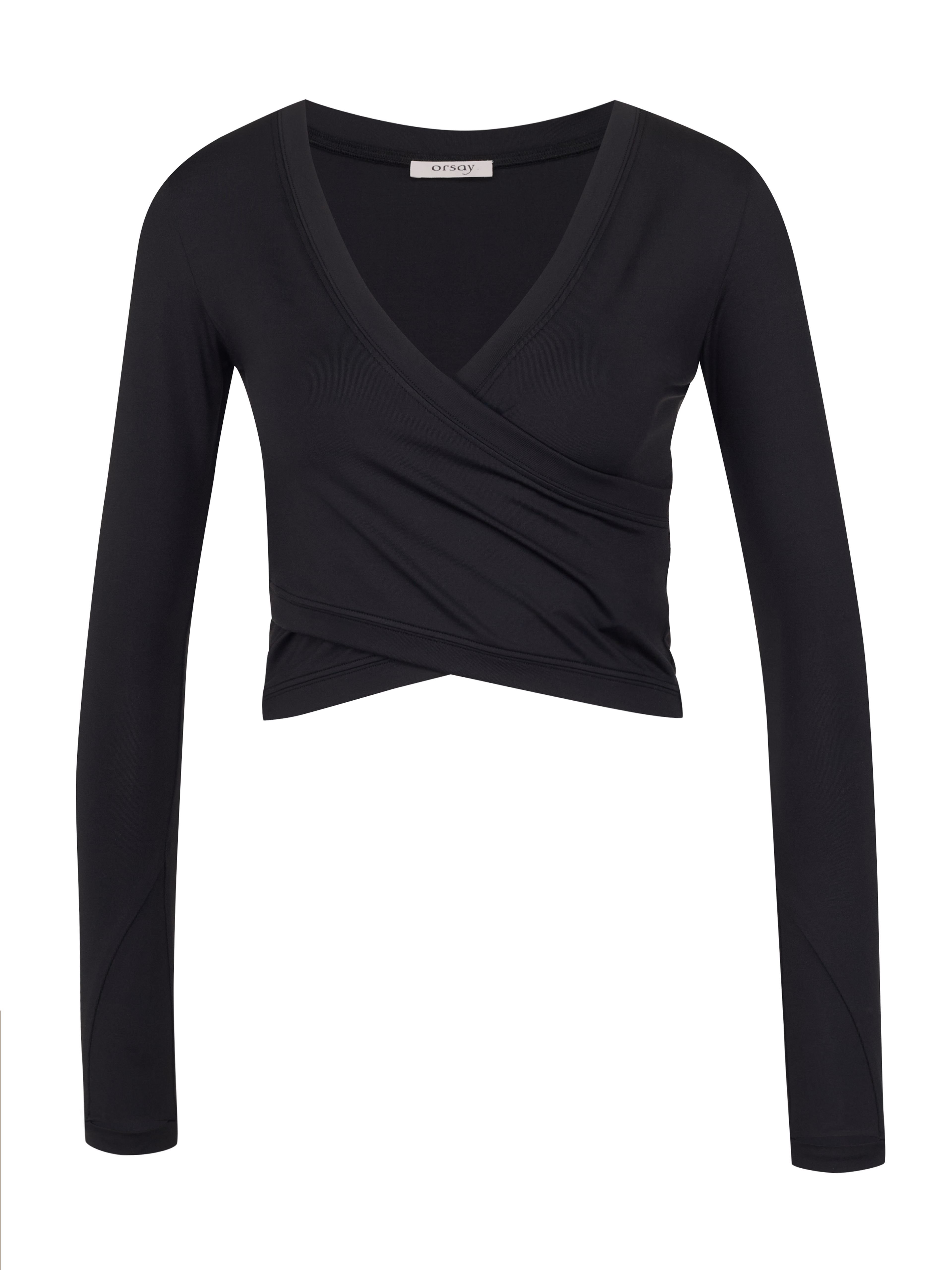 Schwarzes Damen-Sport-Top ORSAY